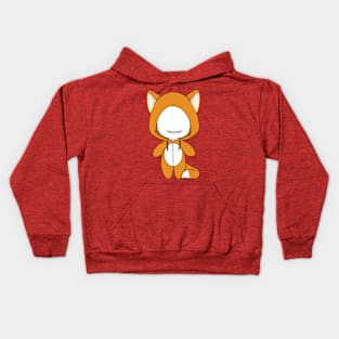 creepypasta offenderman fox costume doll Kids Hoodie